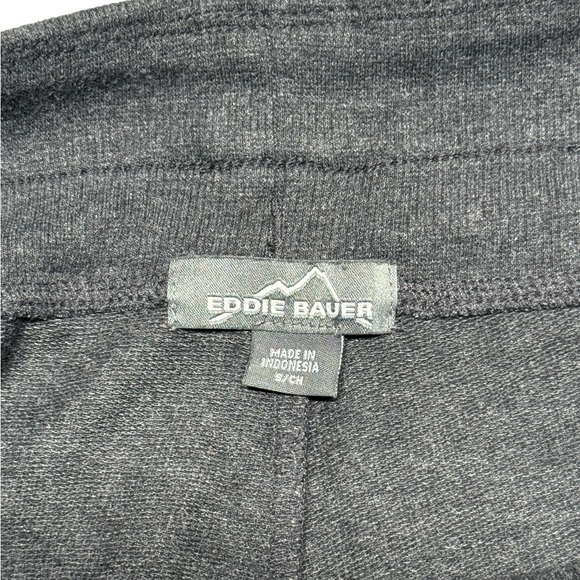 Eddie Bauer Capri Sweatpants Womens Small Elastic Waist Drawstring Pocket Casual - Picture 7 of 9